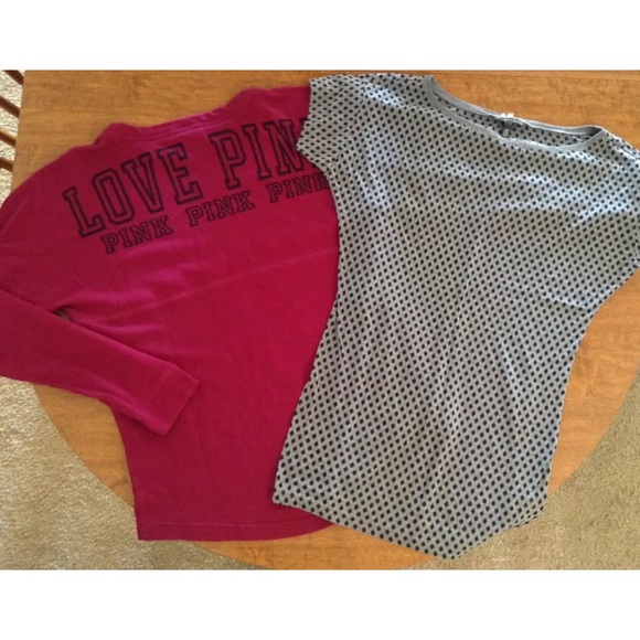 Victoria's Secret Sweaters - Victoria's Secret Crewneck & Shirt ✨